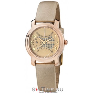 Женские золотые наручные часы Platinor 97350.427