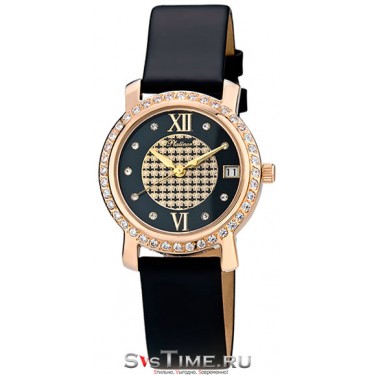 Женские золотые наручные часы Platinor 97456.519