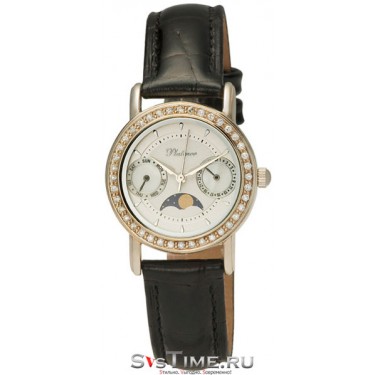 Женские золотые наручные часы Platinor 97746.301