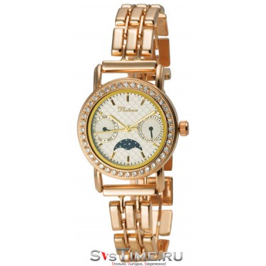 Женские золотые наручные часы Platinor 97756.104 браслет
