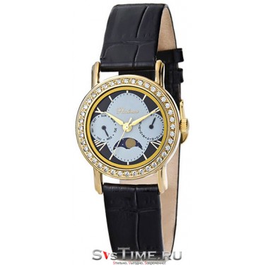 Женские золотые наручные часы Platinor 97766.528