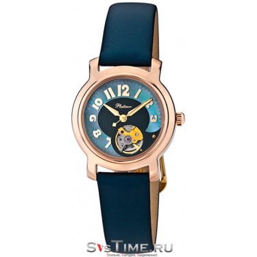 Женские золотые наручные часы Platinor 97950.614