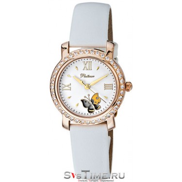 Женские золотые наручные часы Platinor 97956.135
