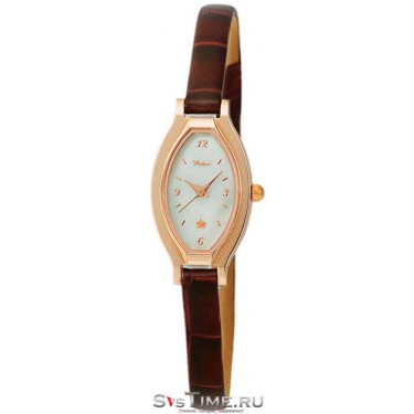 Женские золотые наручные часы Platinor 98050.306