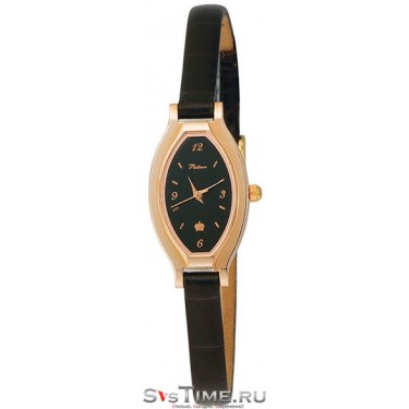 Женские золотые наручные часы Platinor 98050.506