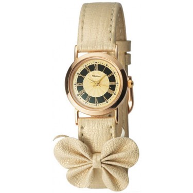 Женские золотые наручные часы Platinor 98130.418