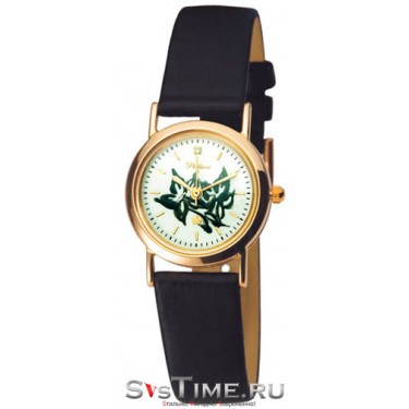 Женские золотые наручные часы Platinor 98150-1.481
