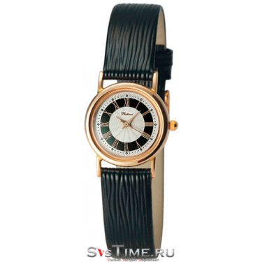 Женские золотые наручные часы Platinor 98150.218