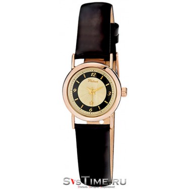 Женские золотые наручные часы Platinor 98150.425