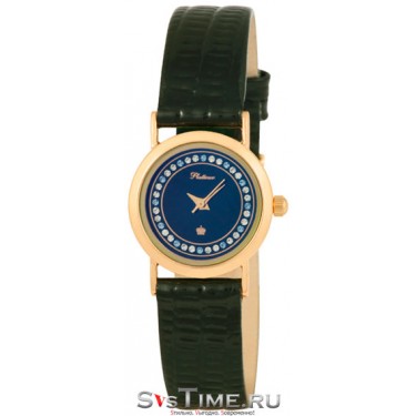 Женские золотые наручные часы Platinor 98150.626