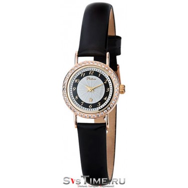 Женские золотые наручные часы Platinor 98156-2.208