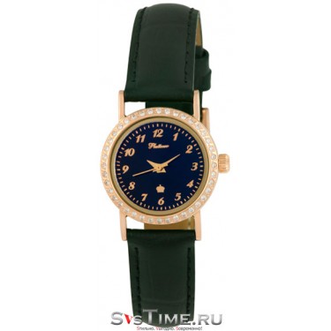 Женские золотые наручные часы Platinor 98156.505