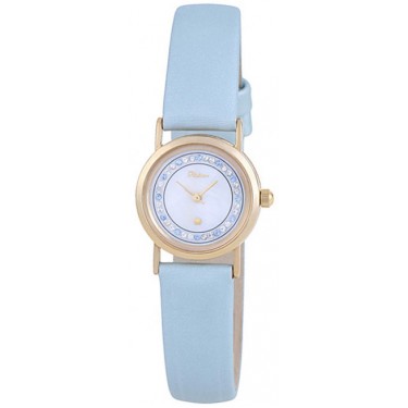 Женские золотые наручные часы Platinor 98160.326