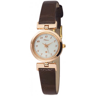Женские золотые наручные часы Platinor 98230.105