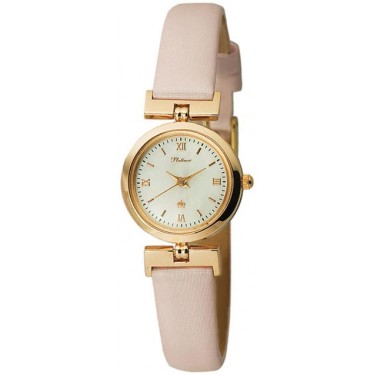 Женские золотые наручные часы Platinor 98230.316