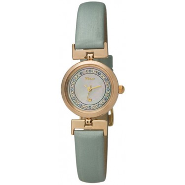 Женские золотые наручные часы Platinor 98230.326