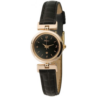 Женские золотые наручные часы Platinor 98230.506
