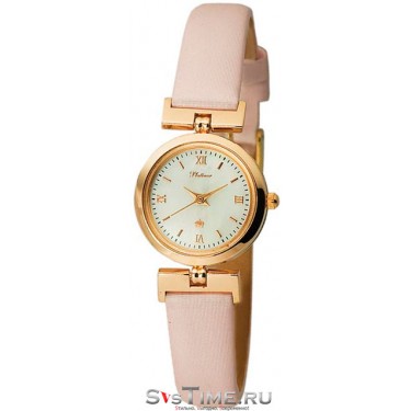 Женские золотые наручные часы Platinor 98250.316