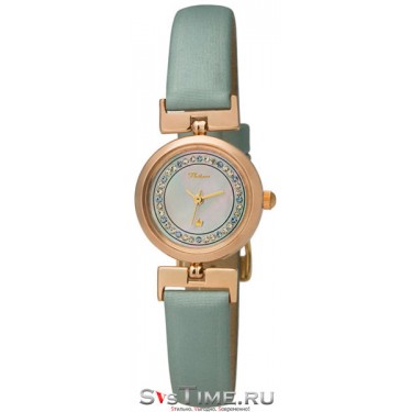Женские золотые наручные часы Platinor 98250.326