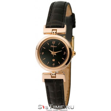 Женские золотые наручные часы Platinor 98250.506