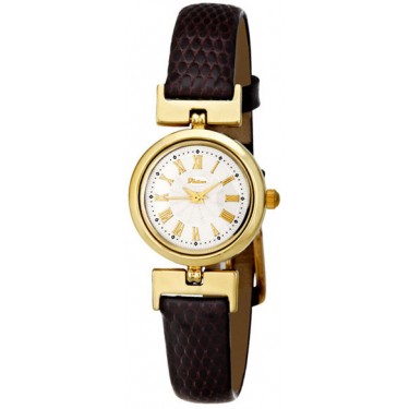 Женские золотые наручные часы Platinor 982630.220