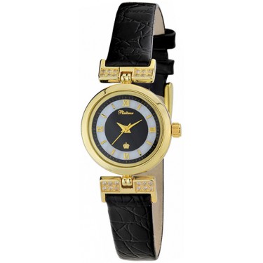 Женские золотые наручные часы Platinor 982636.519