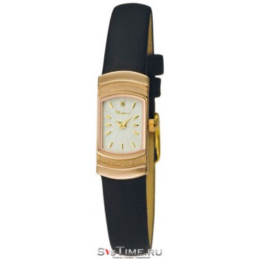 Женские золотые наручные часы Platinor 98350.104