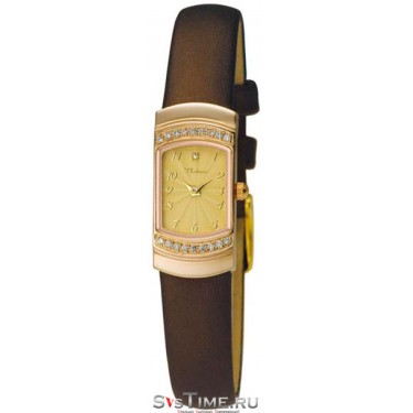 Женские золотые наручные часы Platinor 98351.411