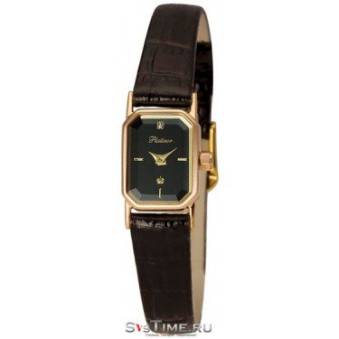 Женские золотые наручные часы Platinor 98450-1.501