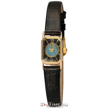 Женские золотые наручные часы Platinor 98450-1.517