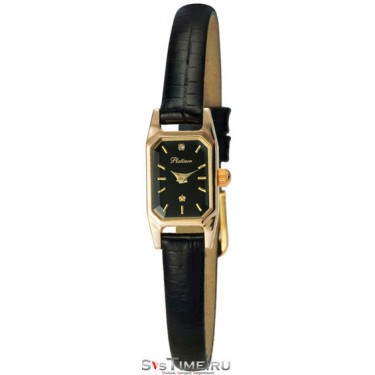 Женские золотые наручные часы Platinor 98450.503