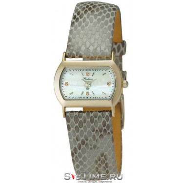 Женские золотые наручные часы Platinor 98540.301