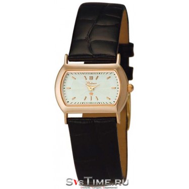 Женские золотые наручные часы Platinor 98550.104