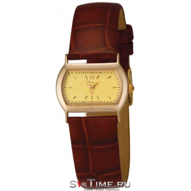 Женские золотые наручные часы Platinor 98550.412