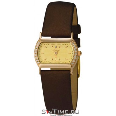 Женские золотые наручные часы Platinor 98551.404