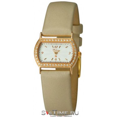 Женские золотые наручные часы Platinor 98556.112