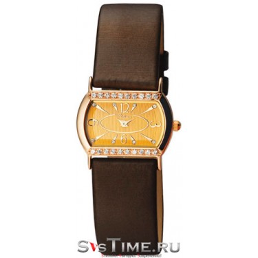 Женские золотые наручные часы Platinor 98556-2.410