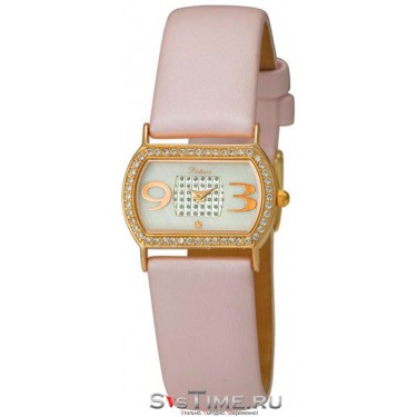 Женские золотые наручные часы Platinor 98556.309