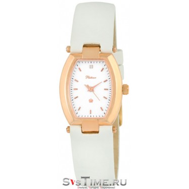 Женские золотые наручные часы Platinor 98650.103