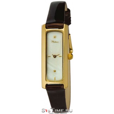 Женские золотые наручные часы Platinor 98710.303