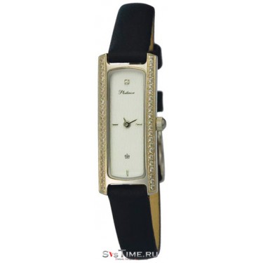 Женские золотые наручные часы Platinor 98741.303