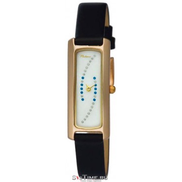 Женские золотые наручные часы Platinor 98750.326