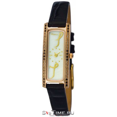 Женские золотые наручные часы Platinor 98755.328