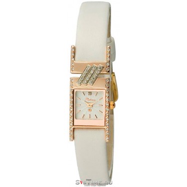 Женские золотые наручные часы Platinor 98851-5.104