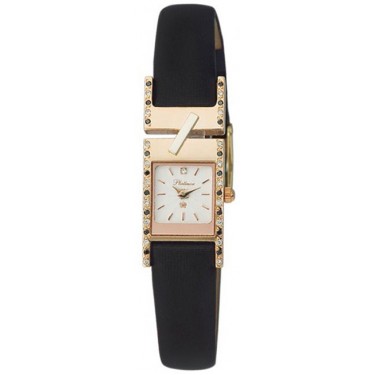 Женские золотые наручные часы Platinor 98855-3.103