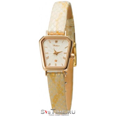 Женские золотые наручные часы Platinor 98950.121