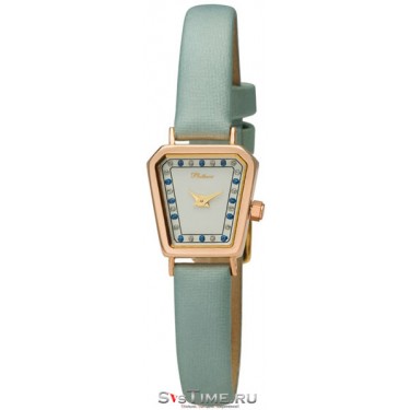 Женские золотые наручные часы Platinor 98950.326