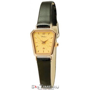 Женские золотые наручные часы Platinor 98950.412