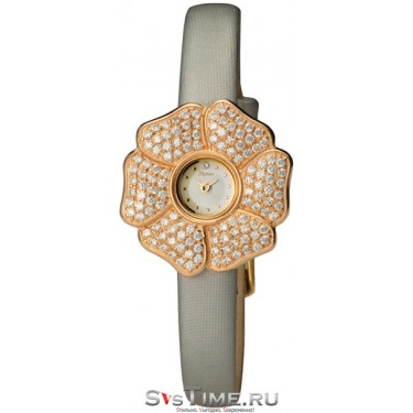 Женские золотые наручные часы Platinor 99356-2.201