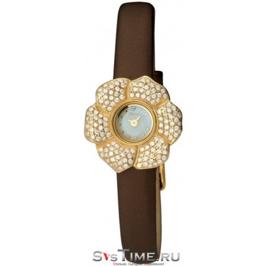 Женские золотые наручные часы Platinor 99366.301